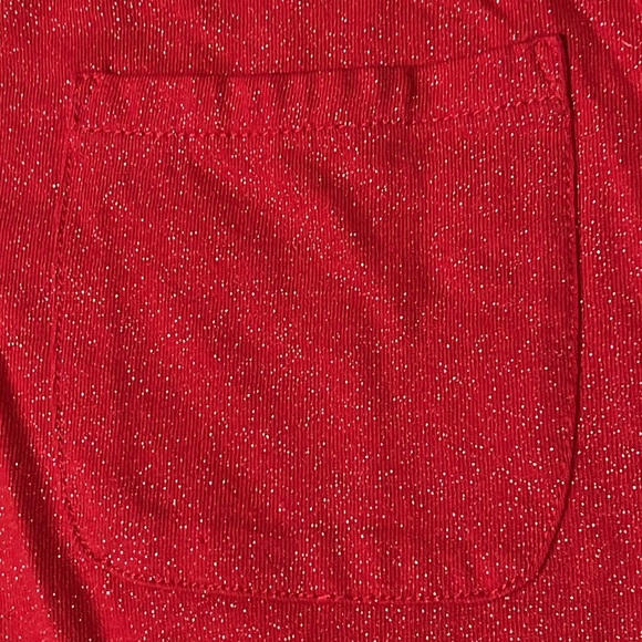 Red shiny top. 2XL - Picture 4 of 4